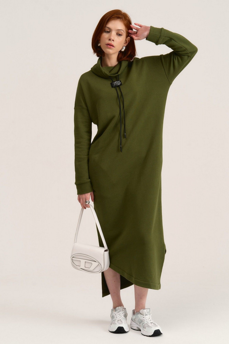 Платья MG Wear 5101 хаки