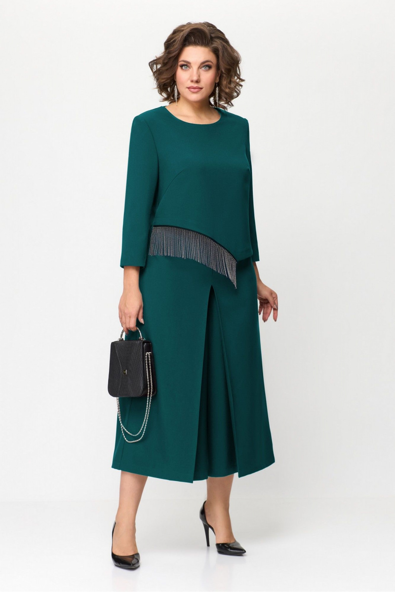 Брючный комплект БагираАнТа 926 изумруд