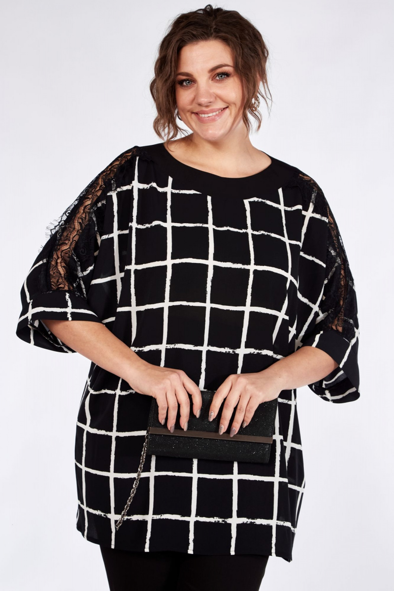 Брючный комплект Michel chic 1364 черный