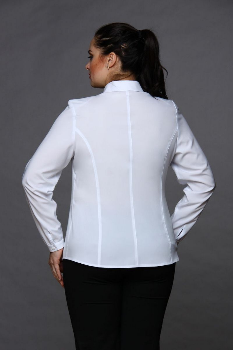 Блузы MIRSINA FASHION 1004 белый