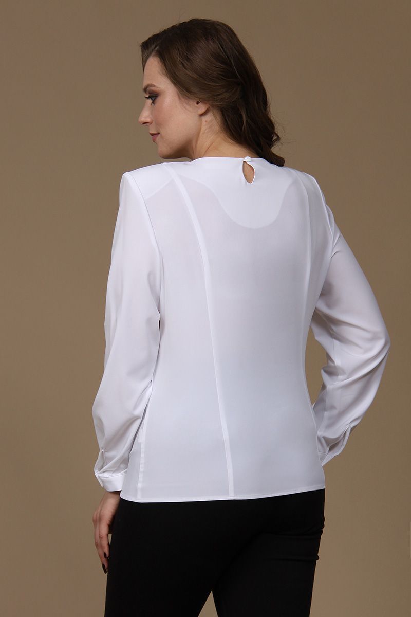 Блузы MIRSINA FASHION 1437 белый