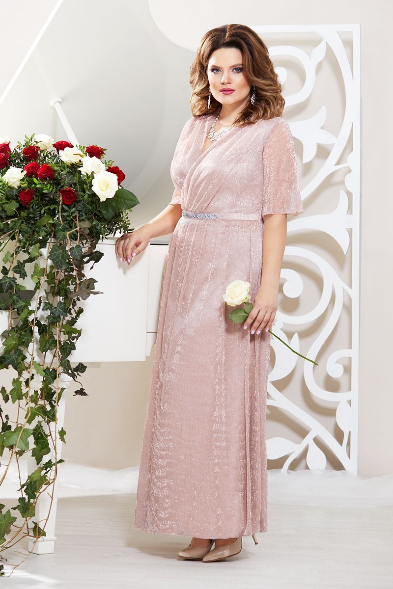 Платья Mira Fashion 4778-3 пудра