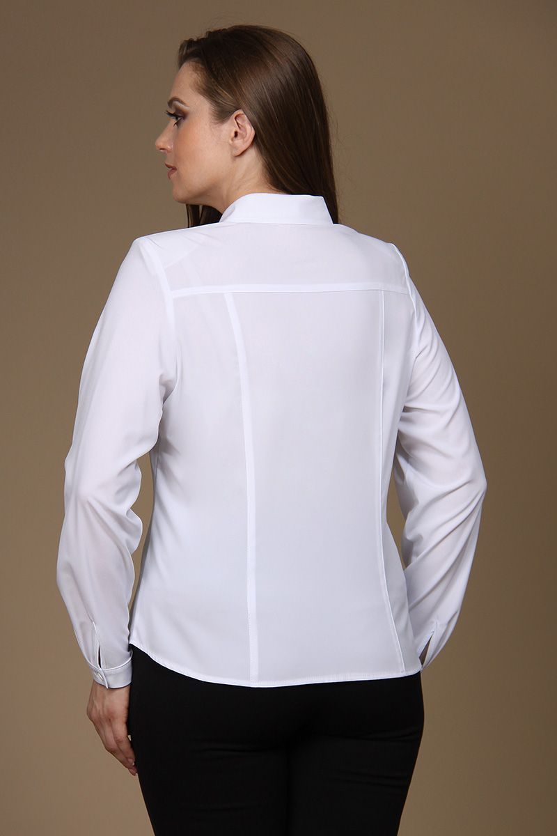 Блузы MIRSINA FASHION 1051 белый