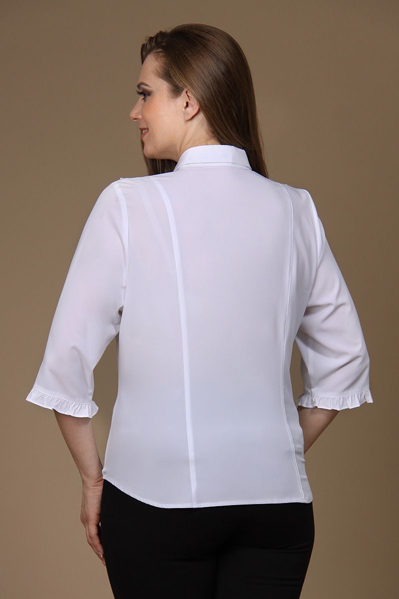 Блузы MIRSINA FASHION 1283 белый