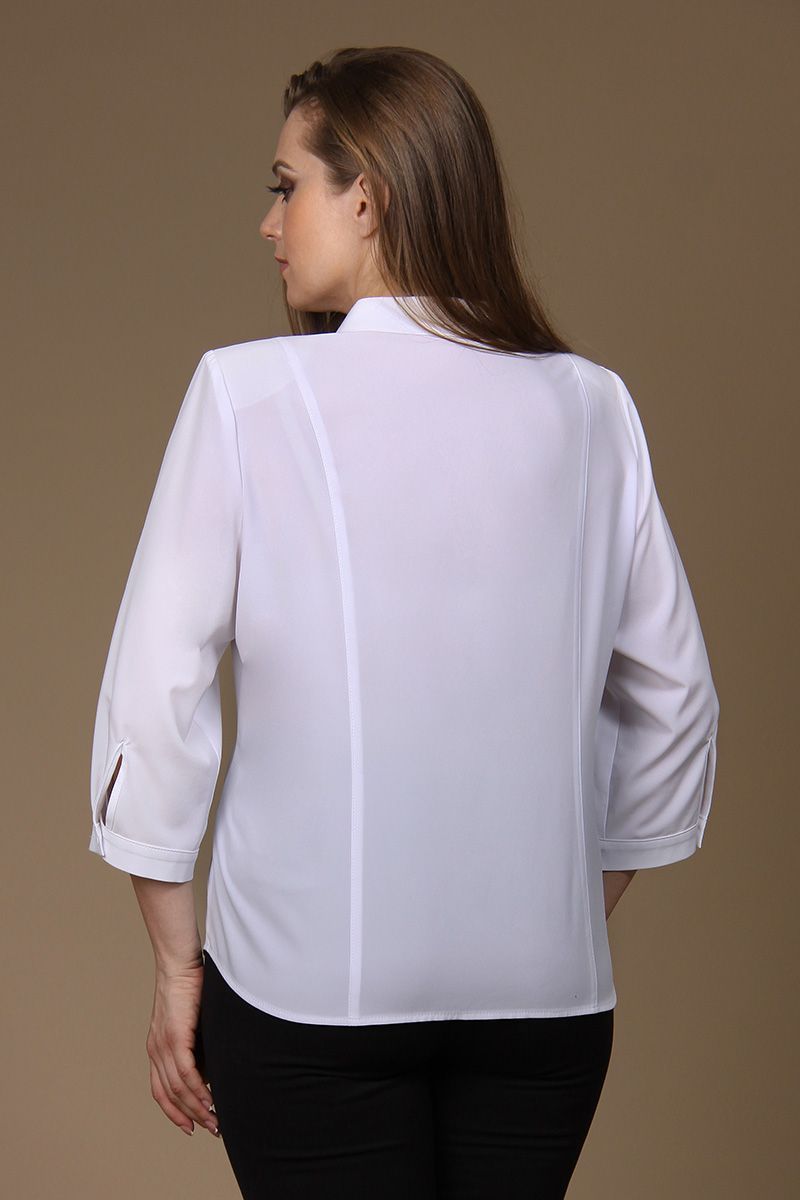 Блузы MIRSINA FASHION 1300 белый