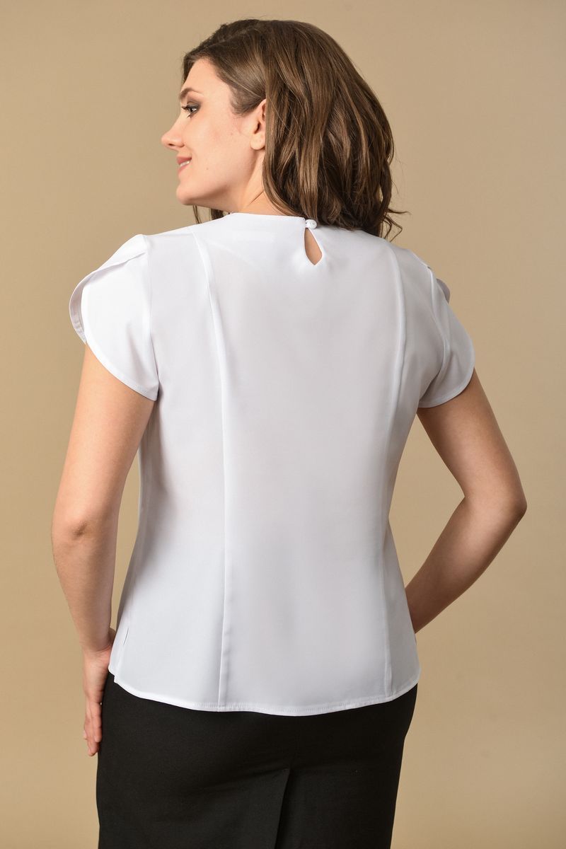 Блузы MIRSINA FASHION 1193 белый