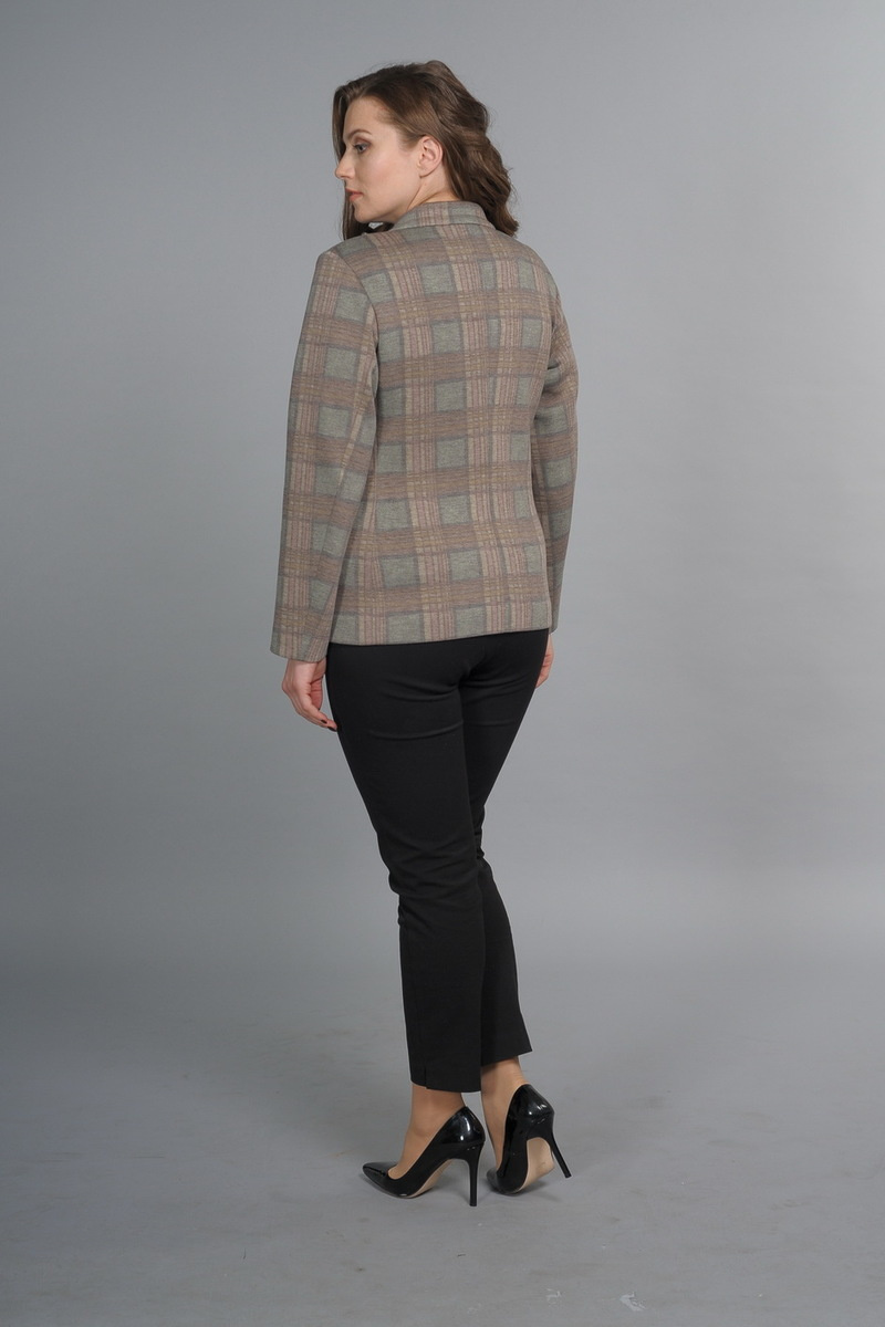 Жакеты Lady Style Classic 938 серо-зеленый
