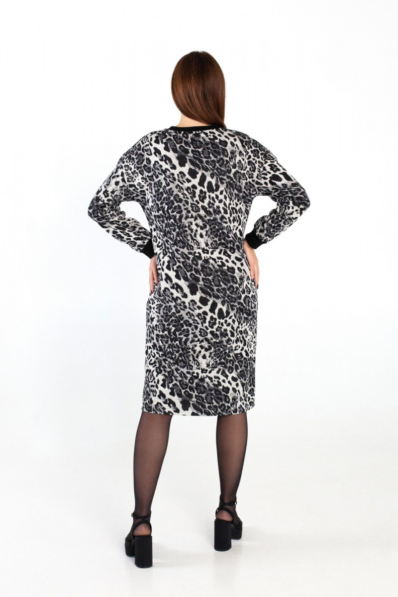 Платья i3i Fashion 107/2 черный_леопард
