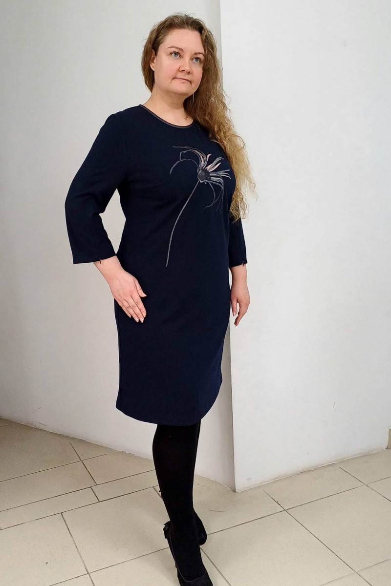 Платья TAiER 1252 темно-синий
