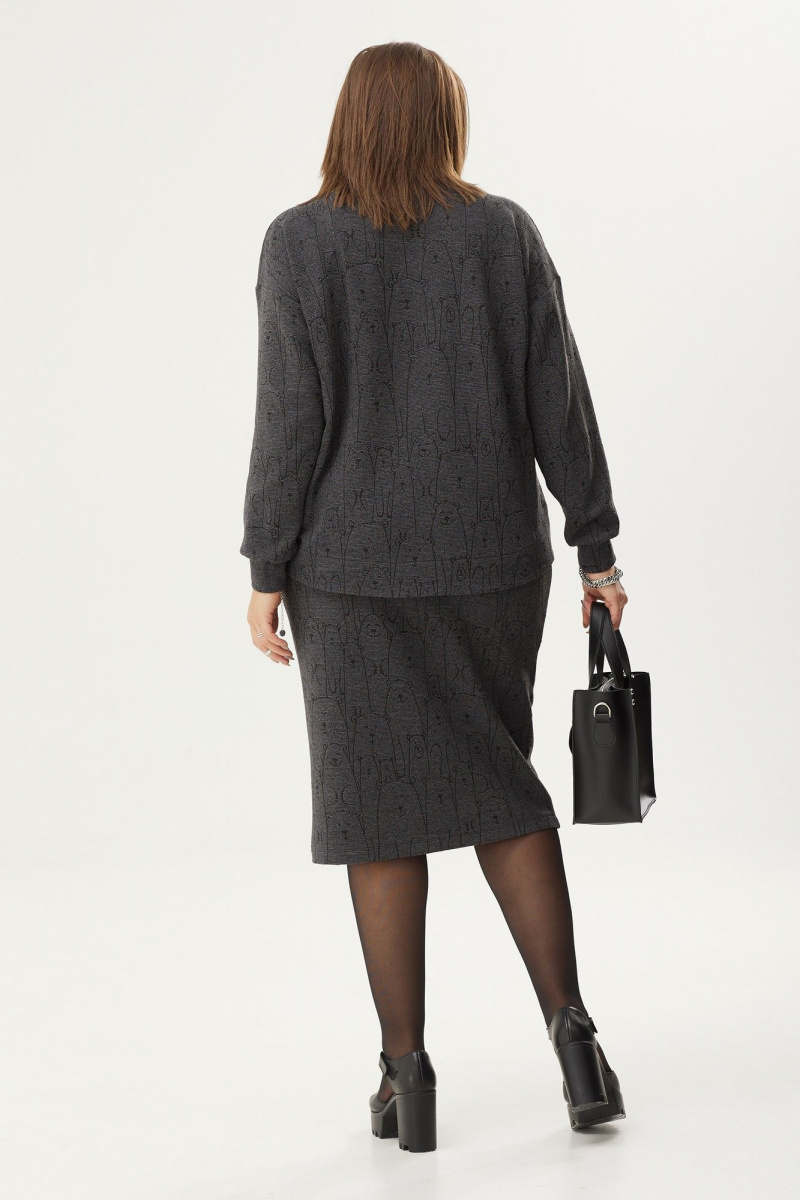 Юбочный комплект BegiModa 3054 графит