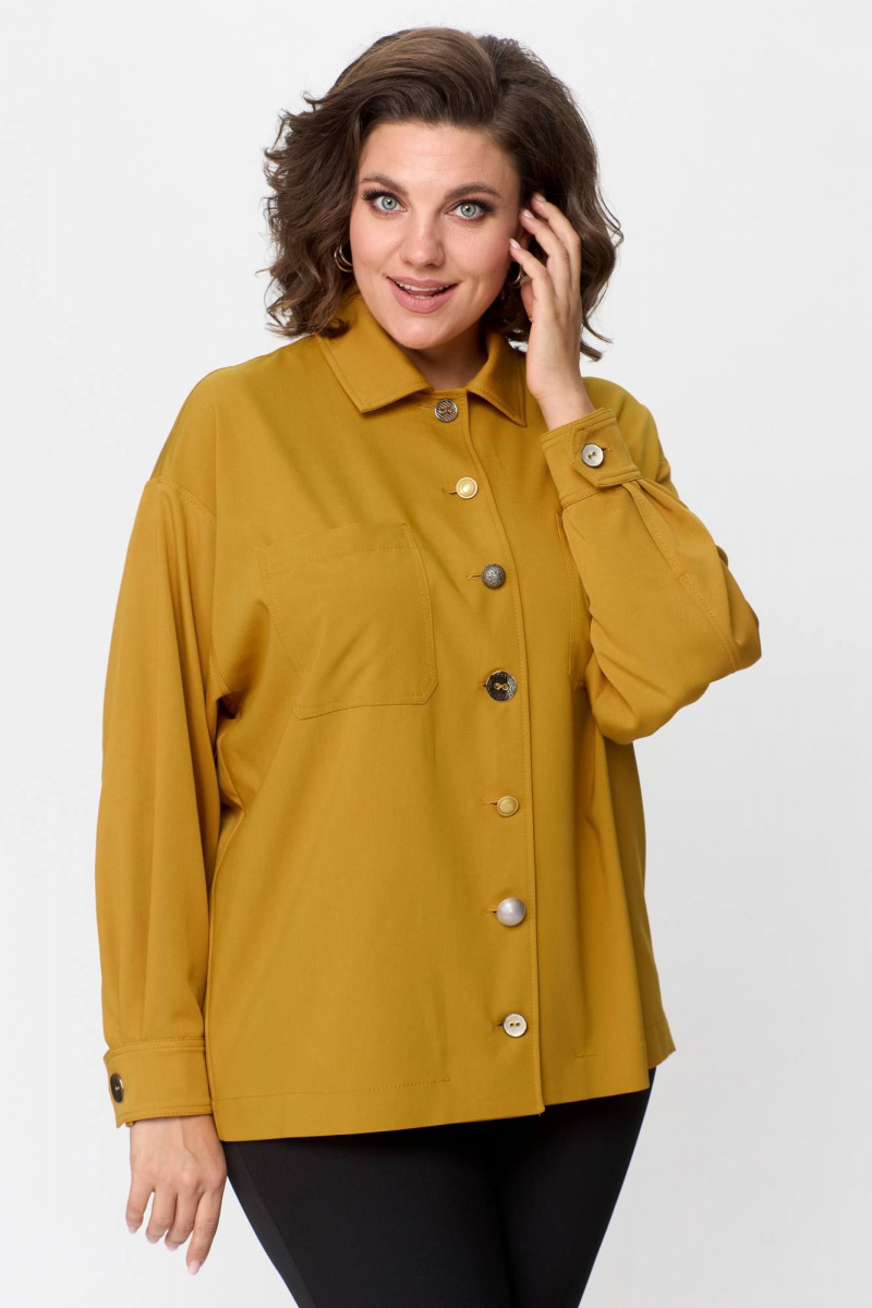 Рубашки Avenue Fashion 0310-2 горчица