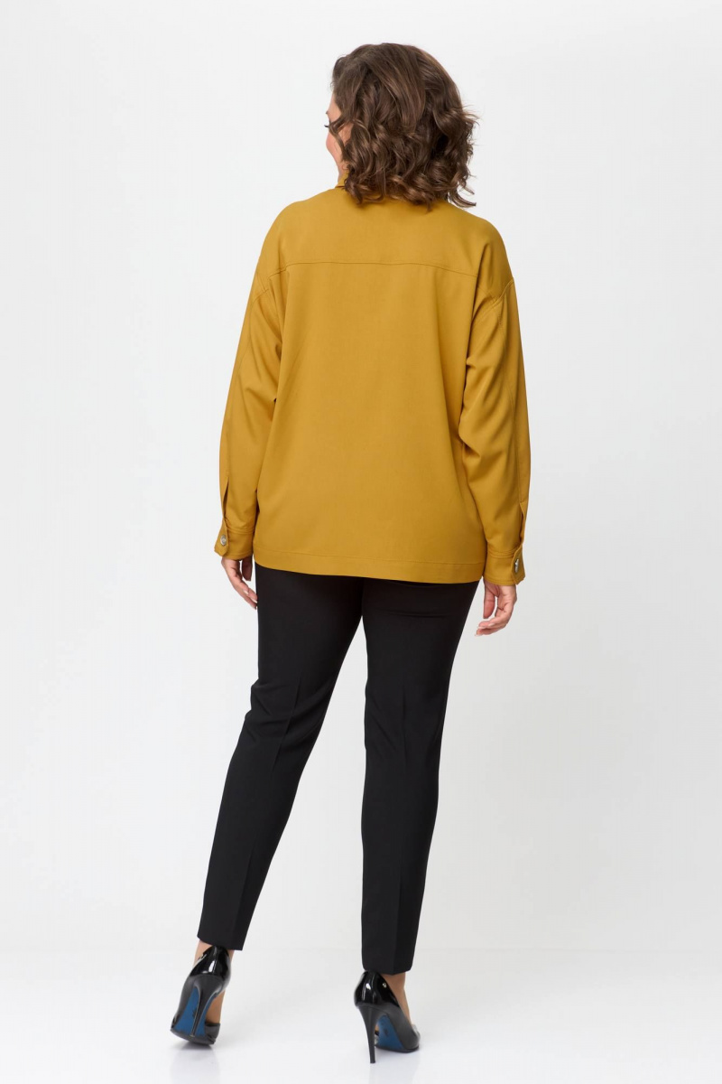 Рубашки Avenue Fashion 0310-2 горчица