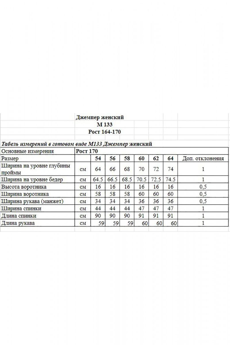 Джемперы OVERYOU М133 зеленый
