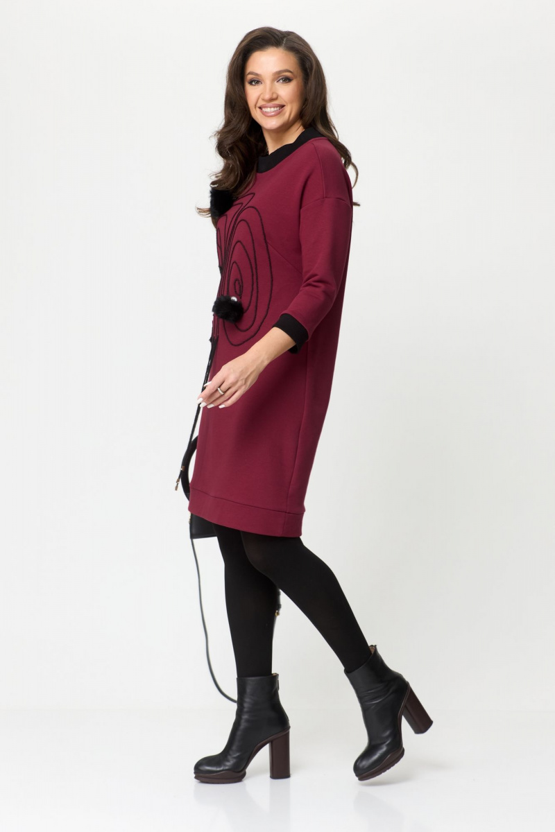 Платья Michel chic 2153 бордовый