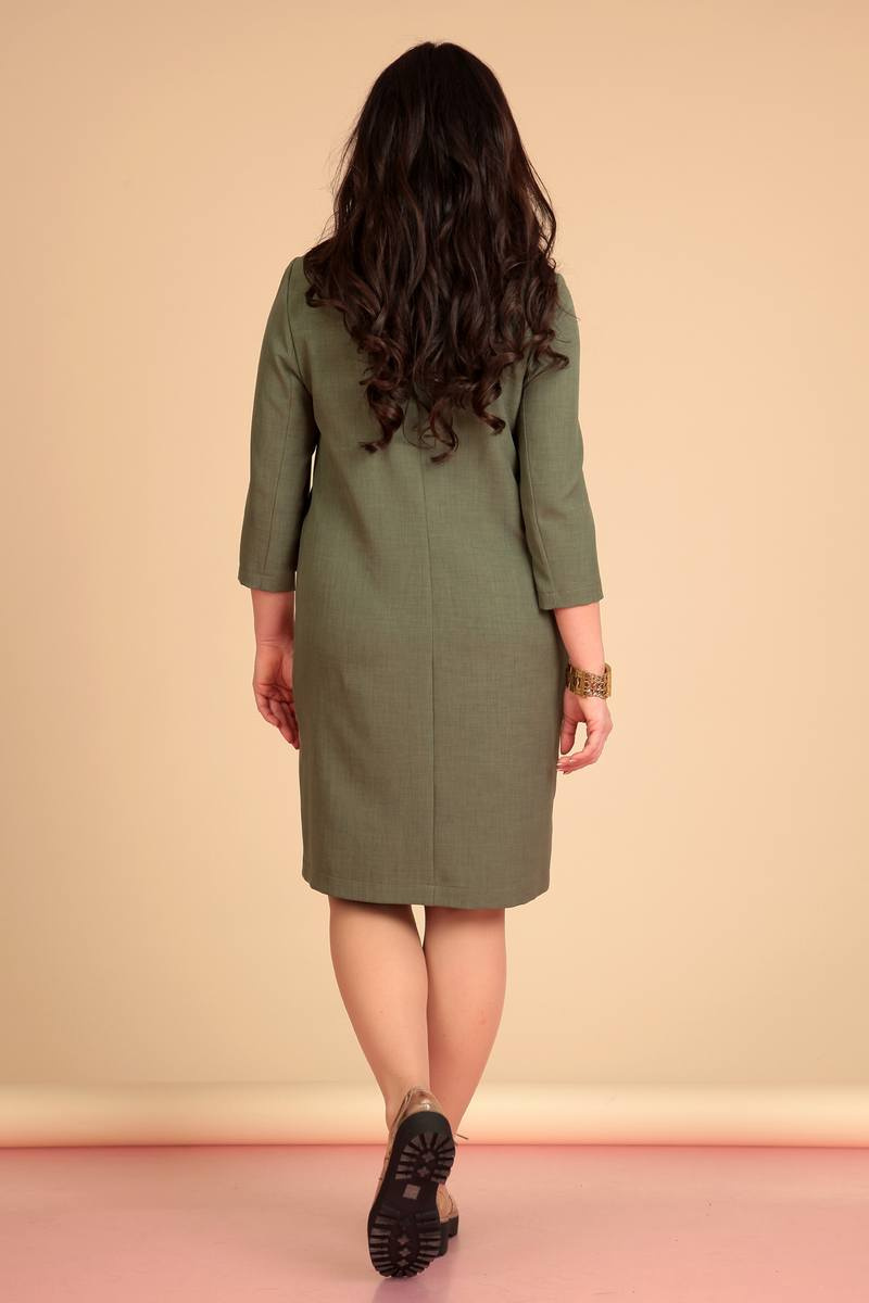 Платья Liona Style 623 хаки