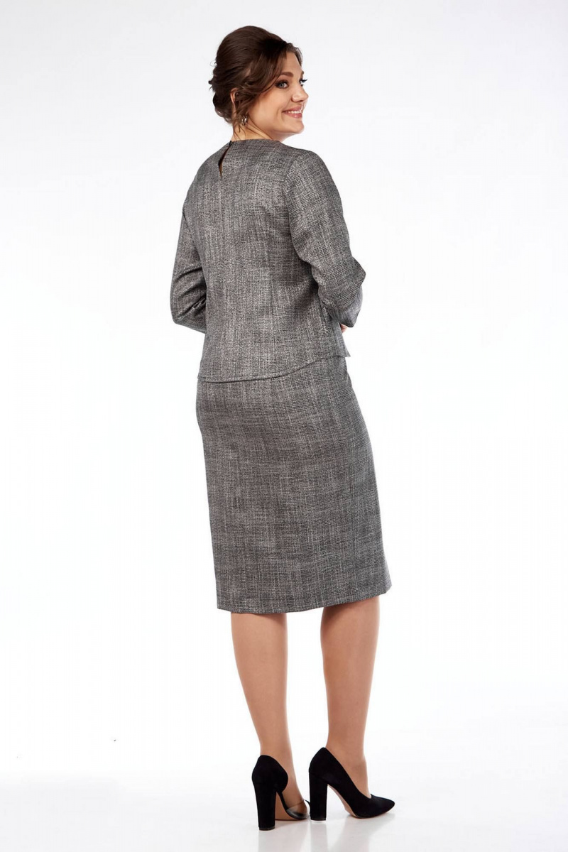 Юбочный комплект Lady Style Classic 1732/1 серые_тона
