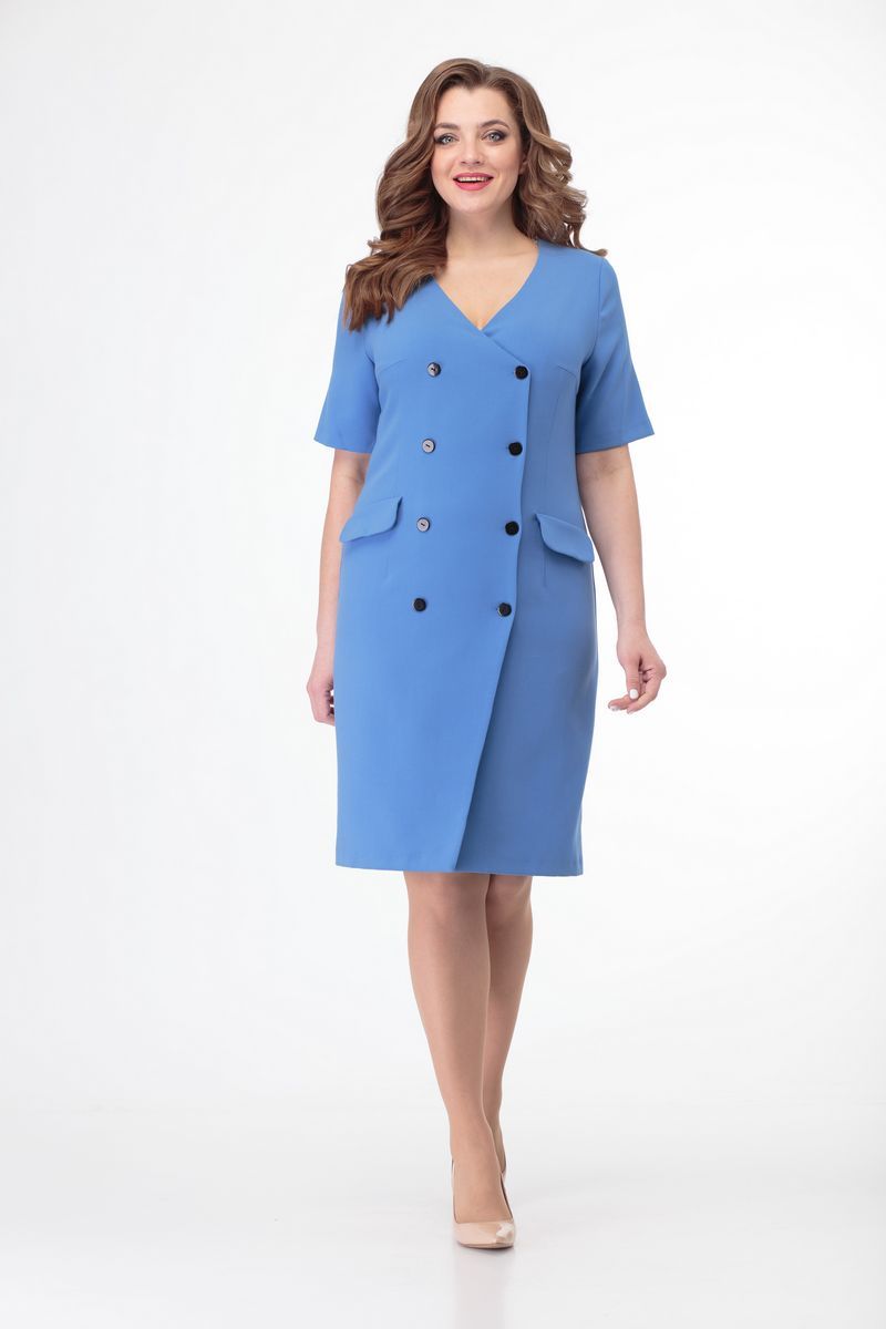 Платья Anelli 333 голубой