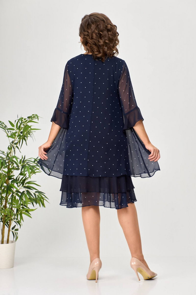 Платья Moda Versal П2440 т.синий