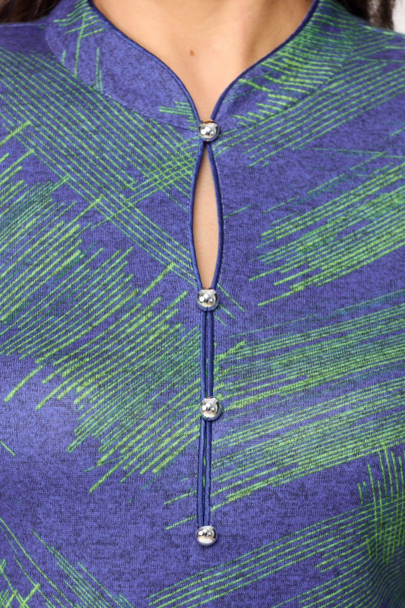 Блузы DaLi 4068.1 голубая