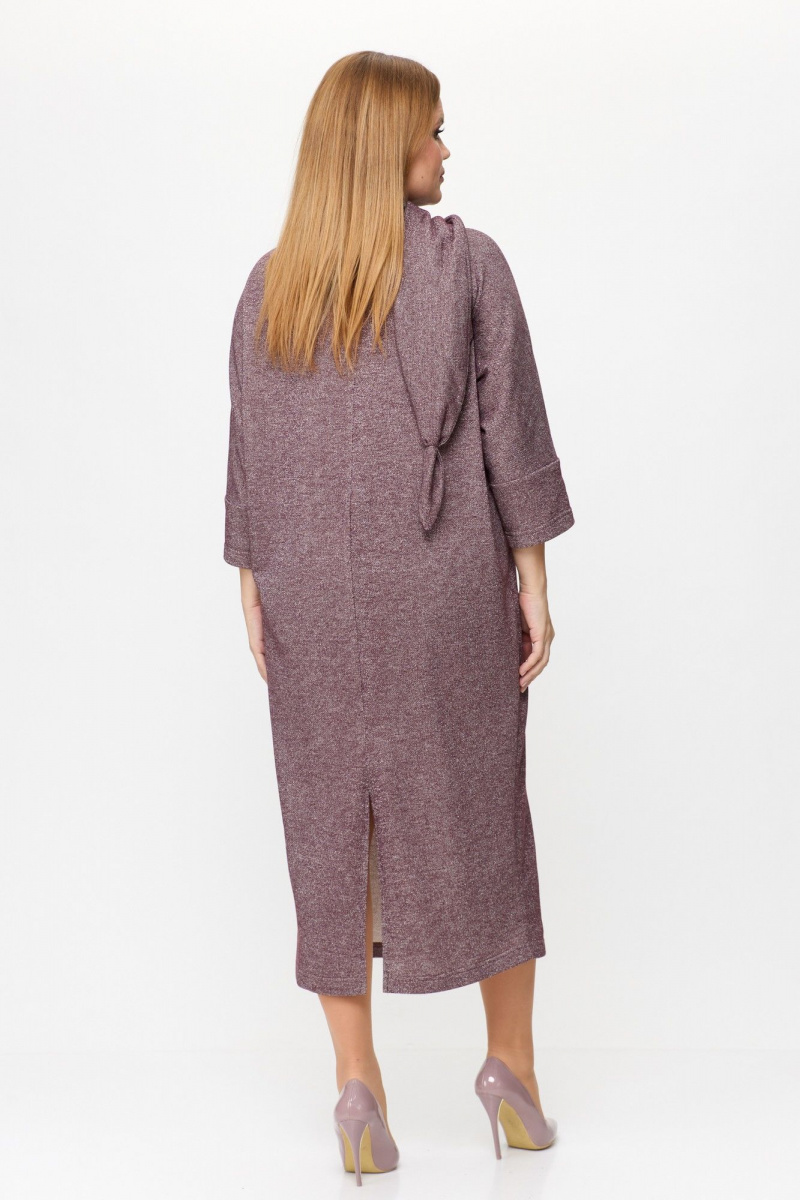 Платья Michel chic 2157 бордовый,блеск