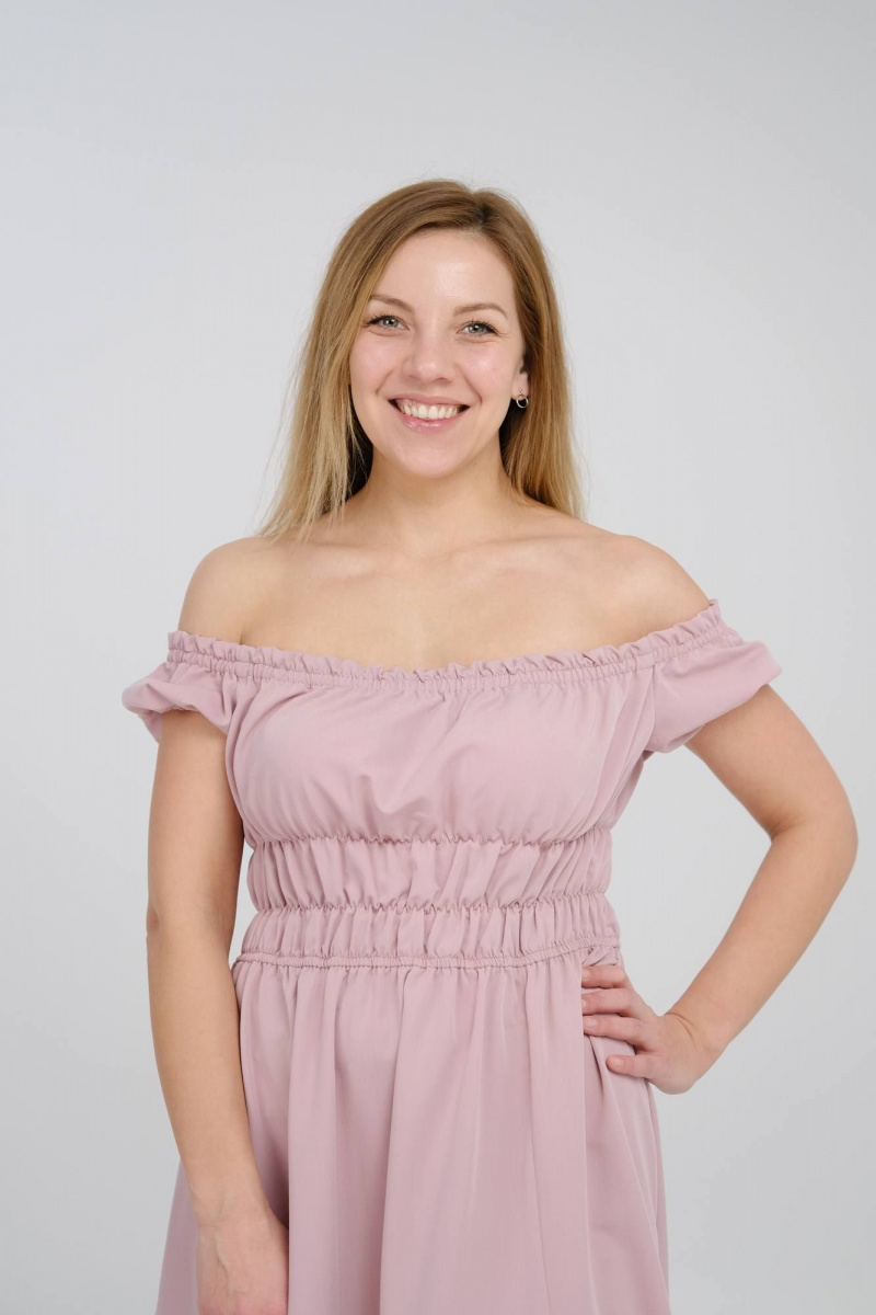 Платья AURA of the day 3090 бледно-розовый
