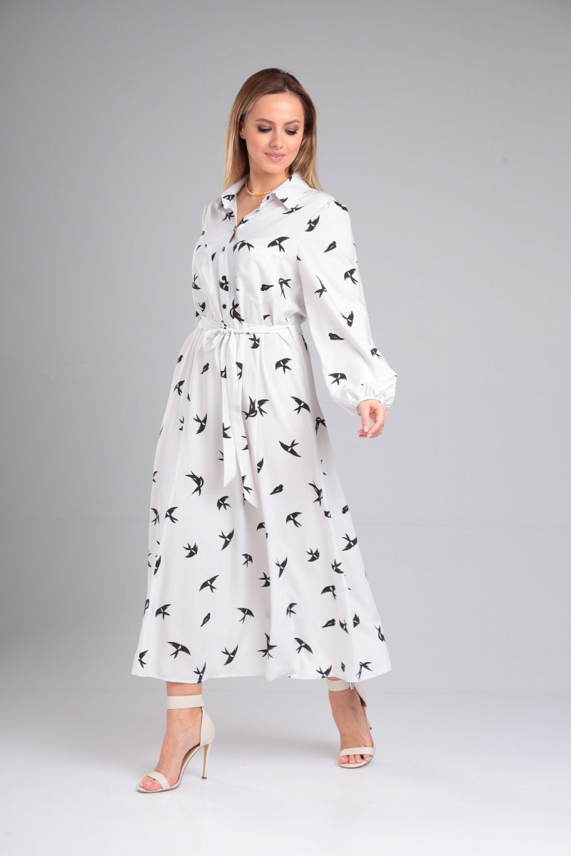 Платья Lady Line 563 белый