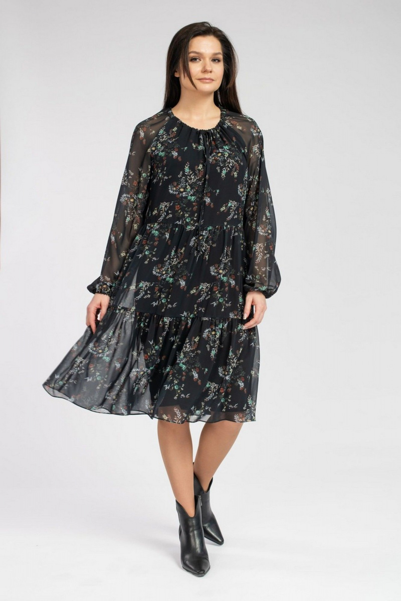 Платья FASHION CENTRE П-3625 черный