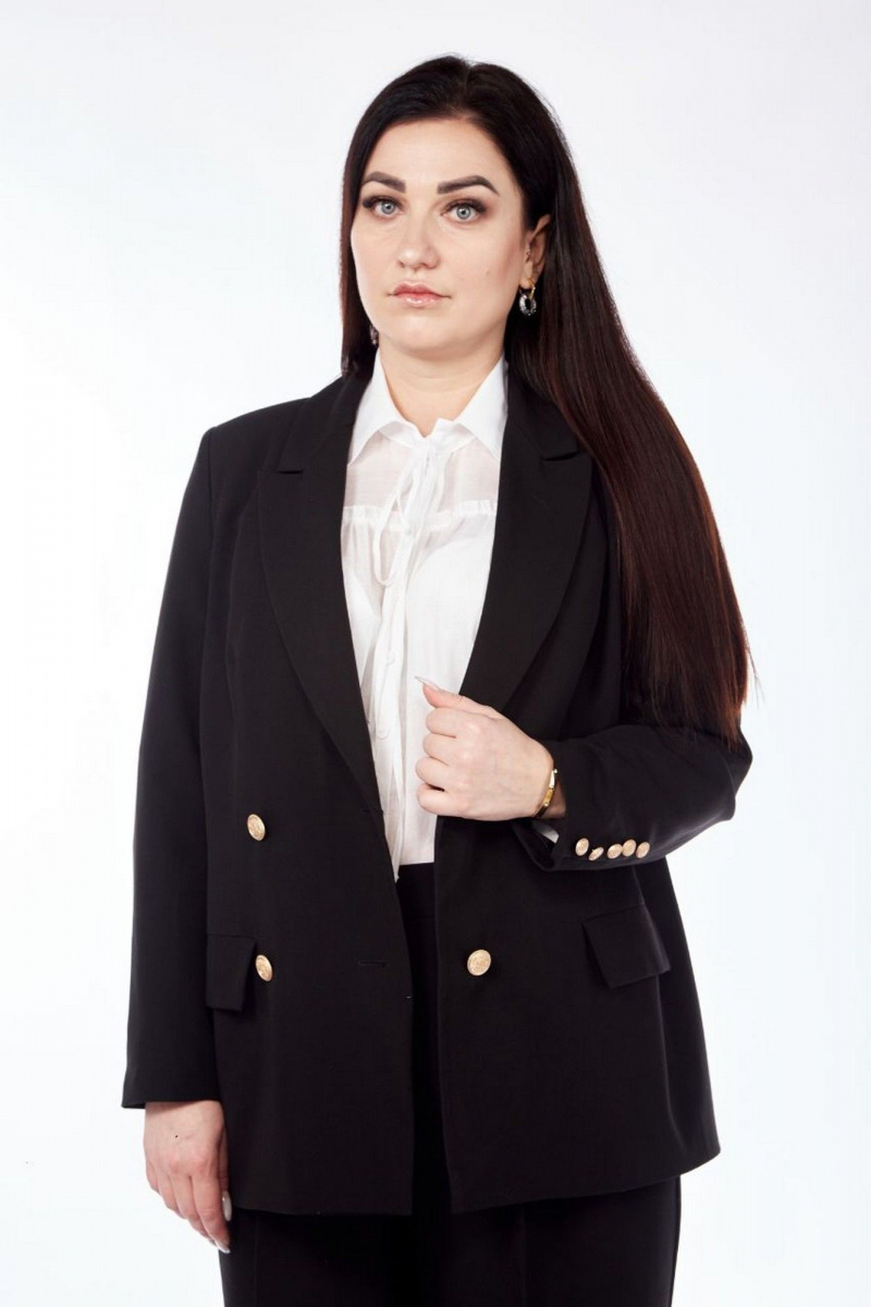 Брючный костюм Nati Brend 0023 черный
