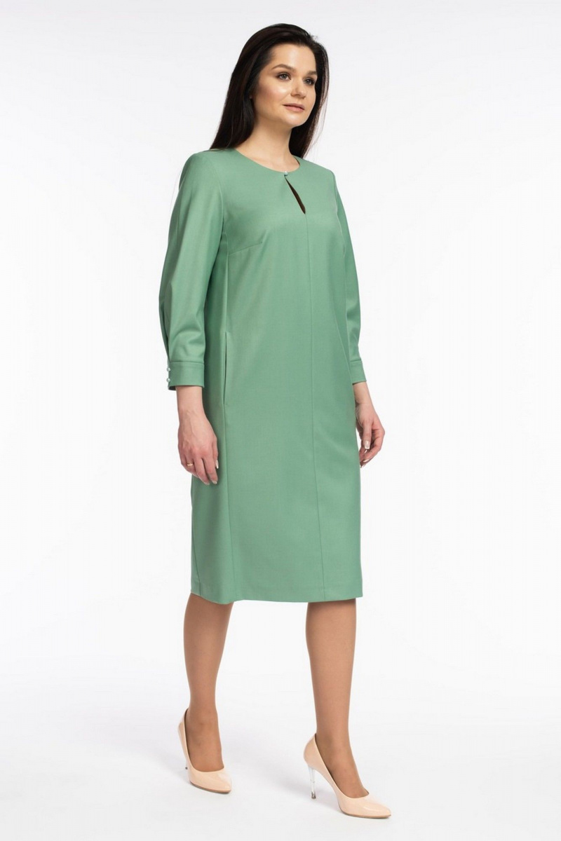 Платья FASHION CENTRE Пв-3623 морской_зеленый