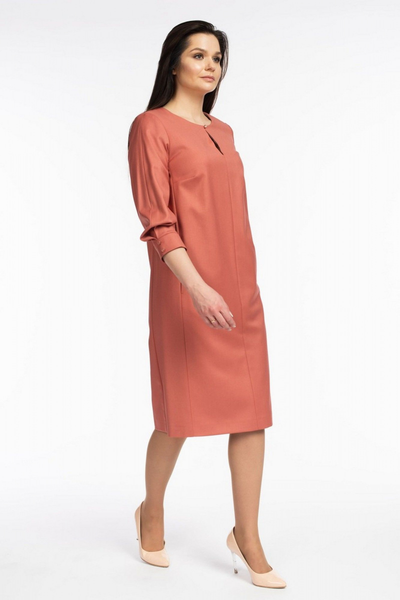 Платья FASHION CENTRE Пв-3623 кирпичный