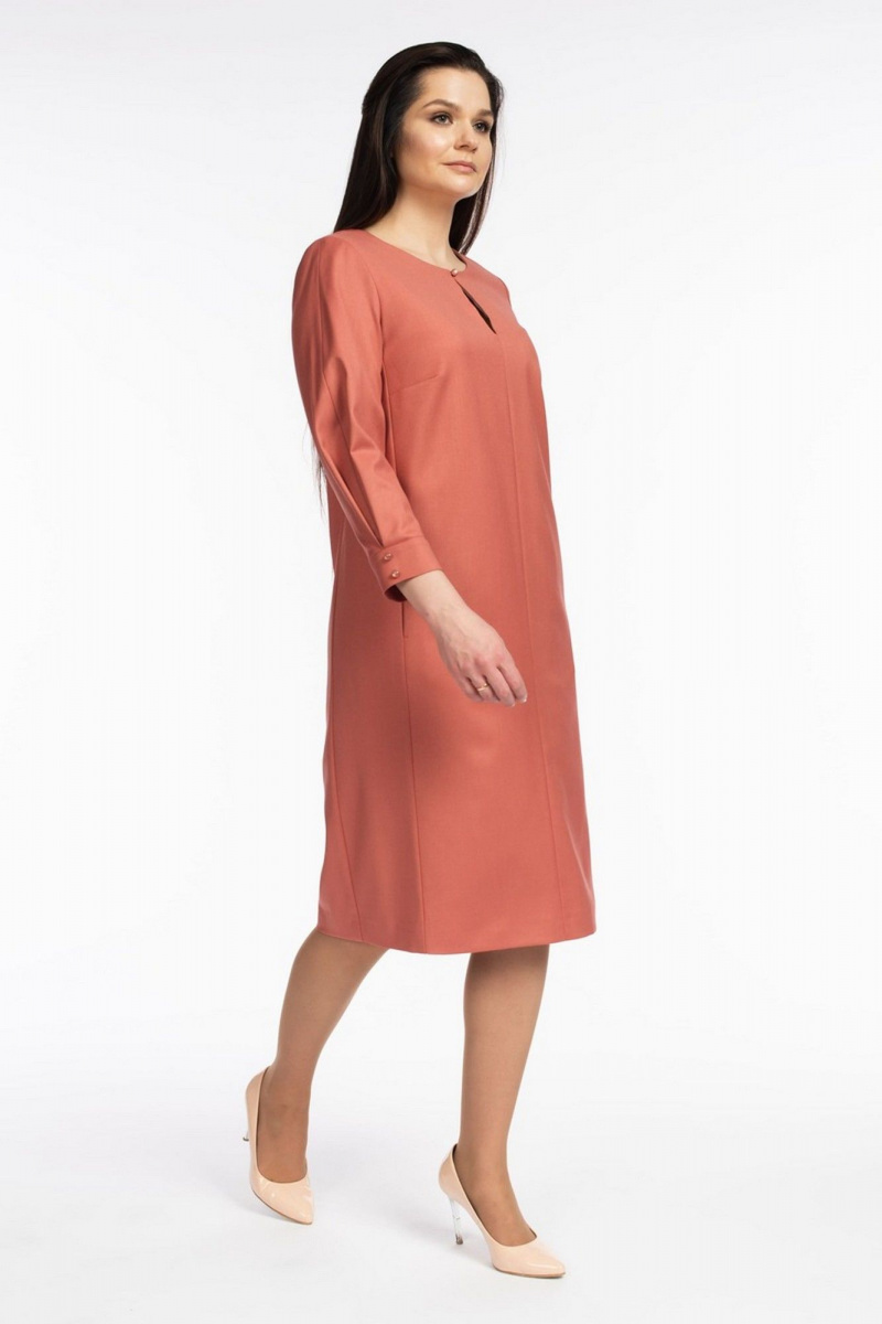 Платья FASHION CENTRE Пв-3623 кирпичный
