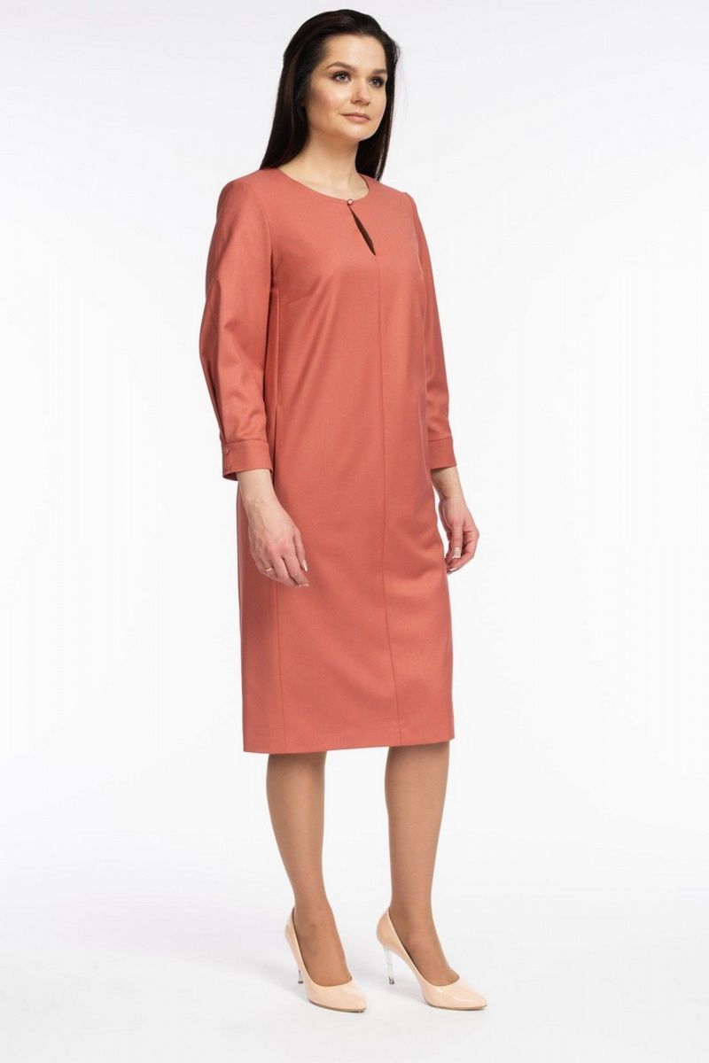 Платья FASHION CENTRE Пв-3623 кирпичный