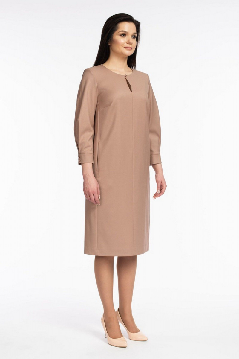 Платья FASHION CENTRE Пв-3623 капучино