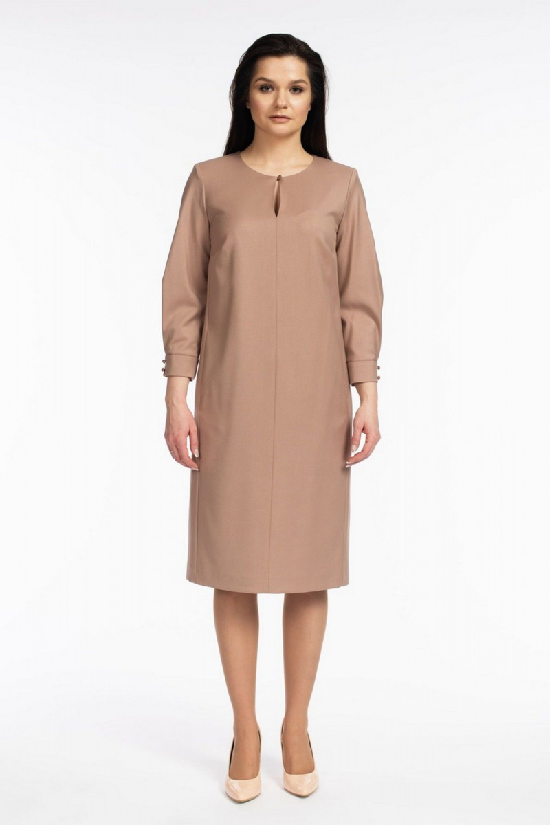 Платья FASHION CENTRE Пв-3623 капучино