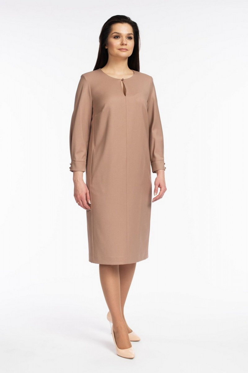 Платья FASHION CENTRE Пв-3623 капучино