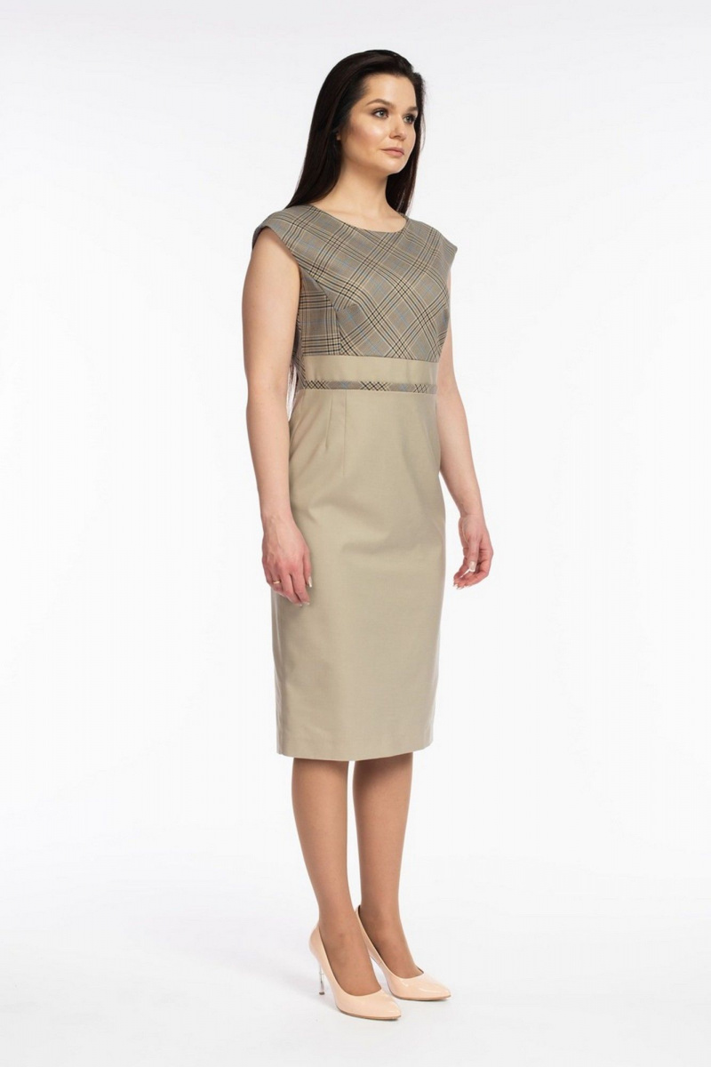 Платья FASHION CENTRE Пш-3605 бежевый