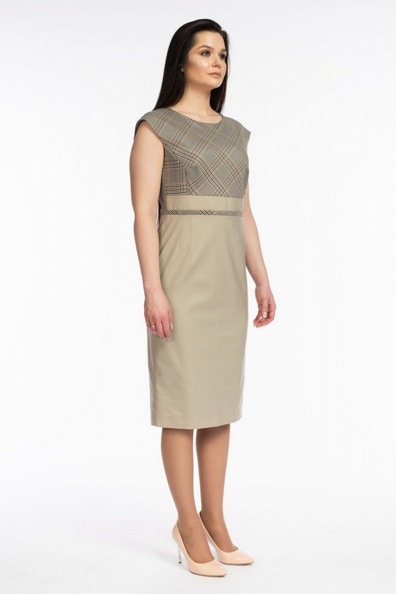 Платья FASHION CENTRE Пш-3605 бежевый