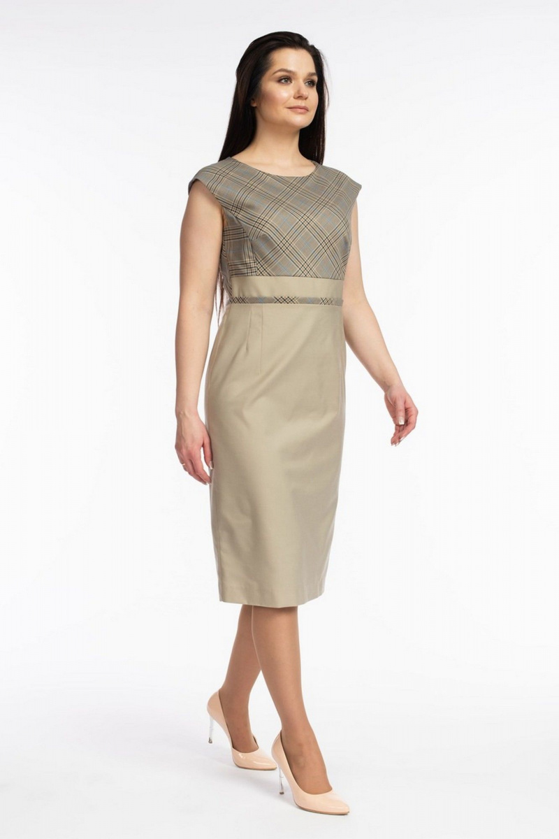 Платья FASHION CENTRE Пш-3605 бежевый