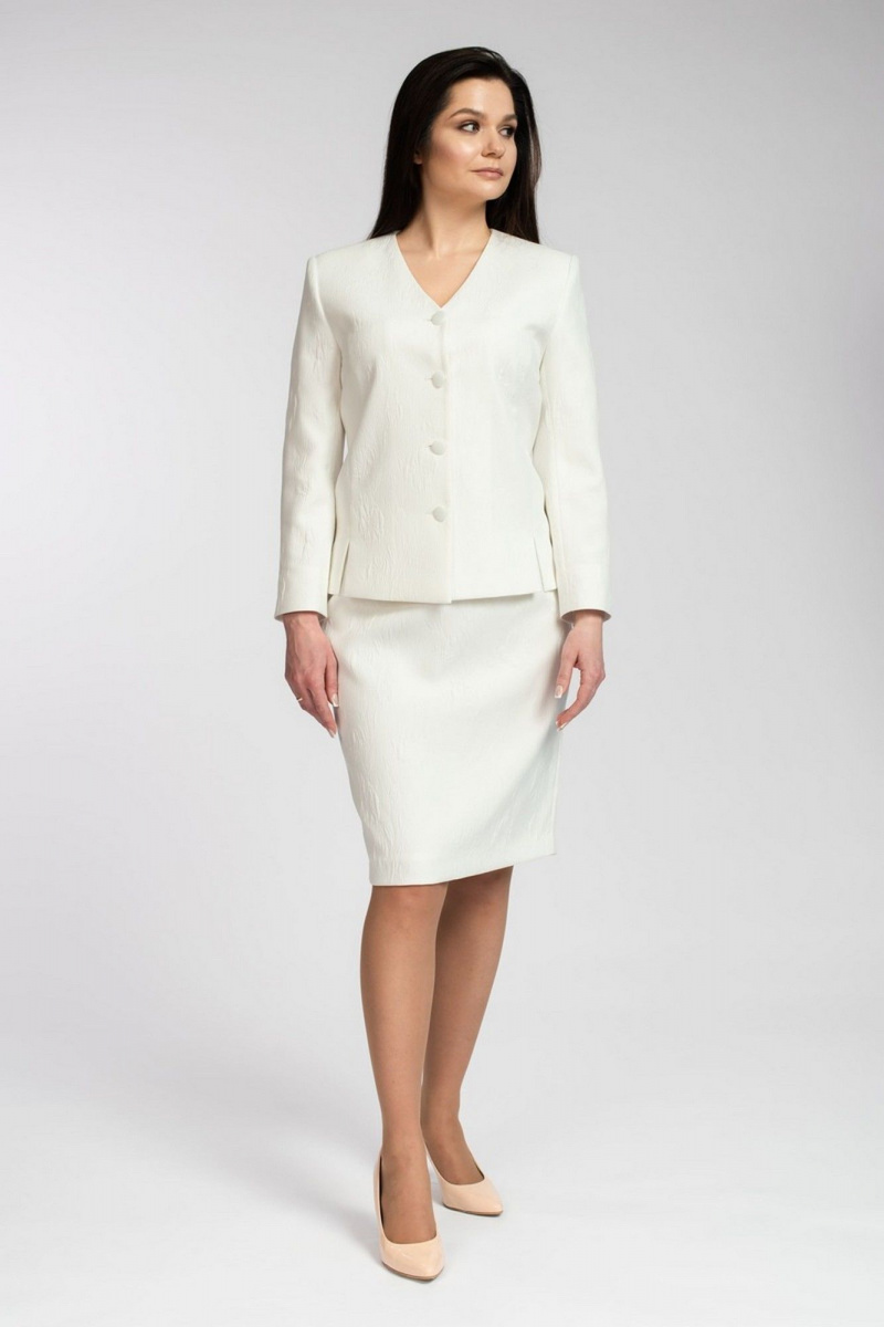 Жакеты FASHION CENTRE П-3686 белый