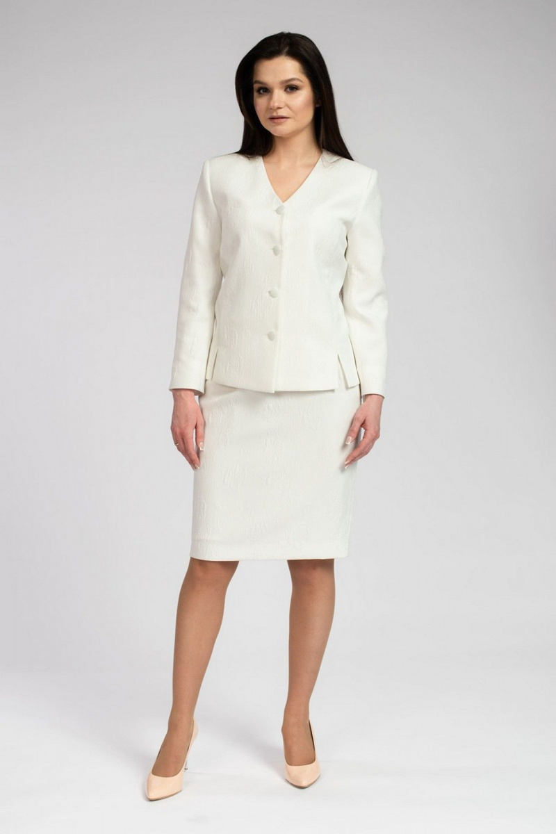 Юбки FASHION CENTRE П-3687 белый