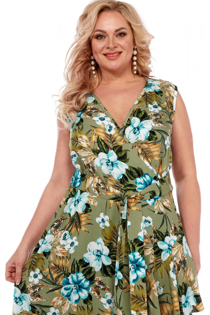 Платья Celentano lite 5024.2 оливковый