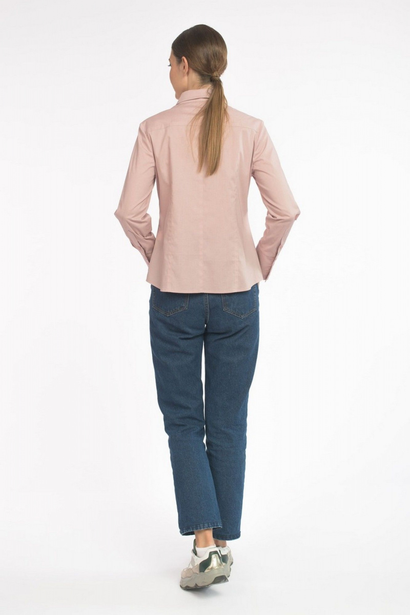 Блузы FASHION CENTRE Х-3541 пудровый