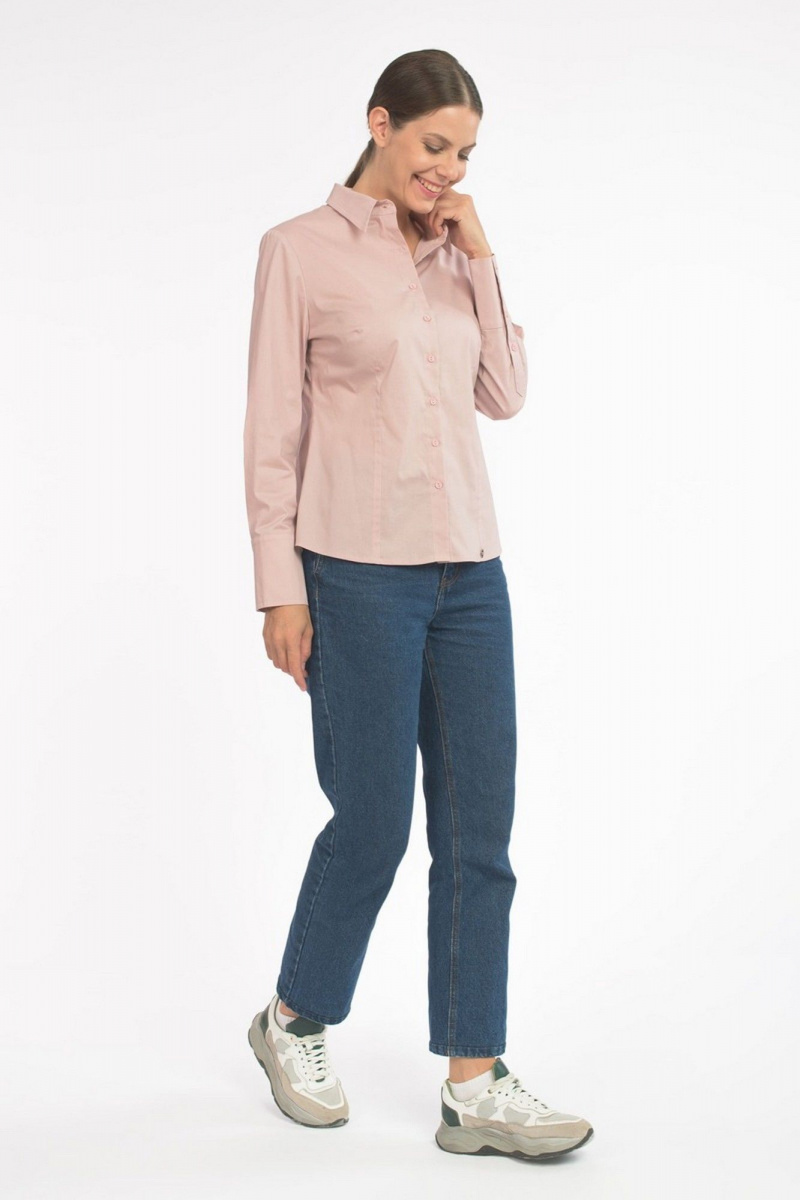 Блузы FASHION CENTRE Х-3541 пудровый
