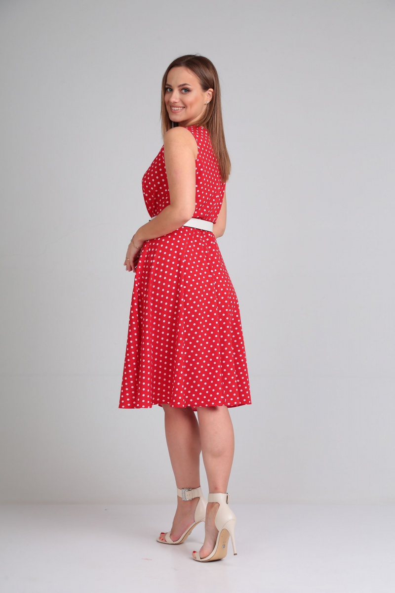Платья Lady Line 544 красный