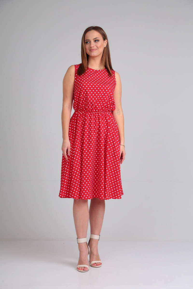 Платья Lady Line 544 красный