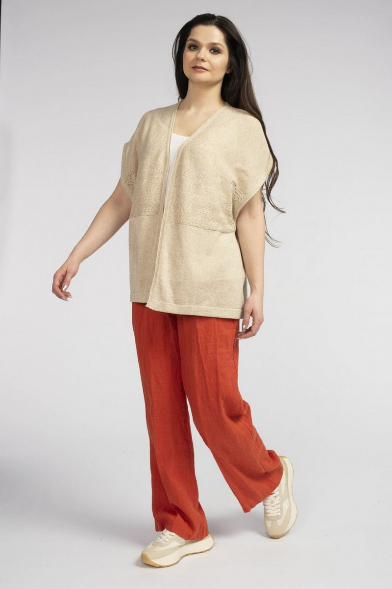 Джемперы FASHION CENTRE ХЛ-3746 бежевый