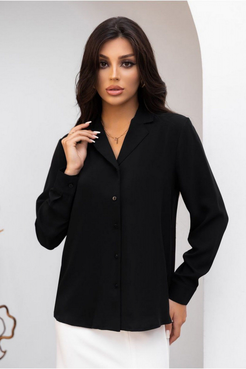 Блузы MIRSINA FASHION 1605 черный