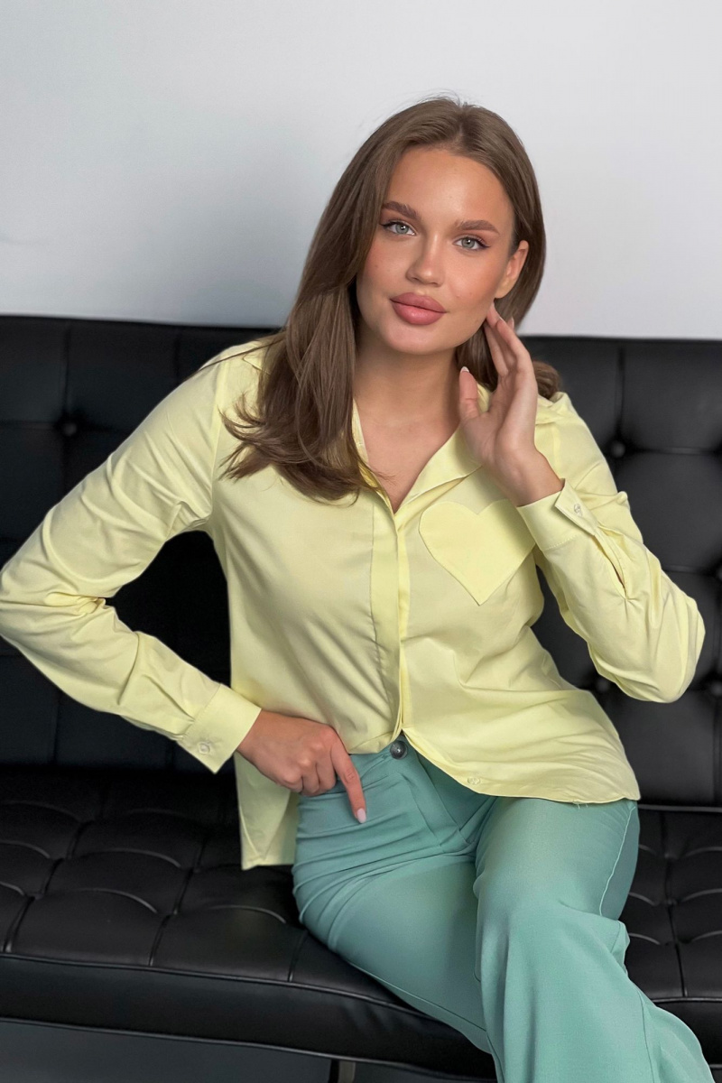 Блузы THE.WOMAN 0176 желтый