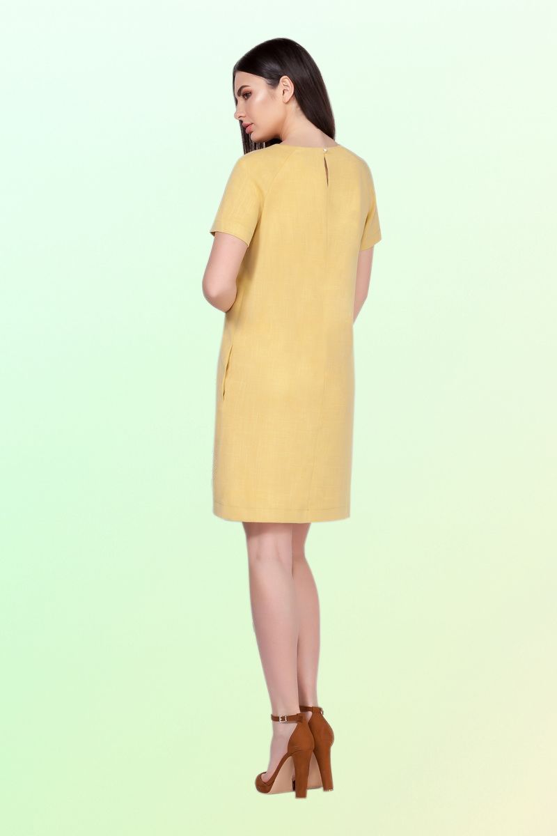 Платья Vitol Fashion В-1023 желтый