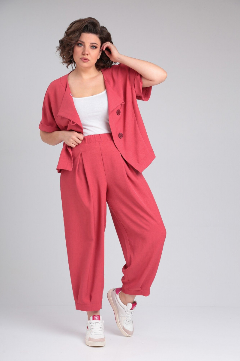 Брючный костюм Michel chic 1337/1 коралл